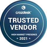 Crozdesk Trusted Vendor Badge